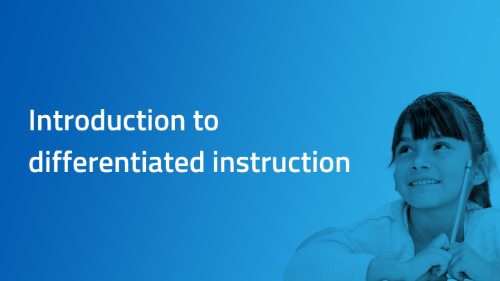 What is differentiated instruction?