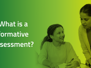 What is a formative assessment