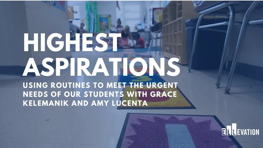 Using Routines to Meet the Urgent Needs of Our Students with Grace Kelemanik and Amy Lucenta