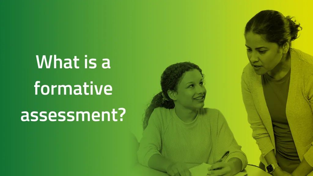 What is a formative assessment?