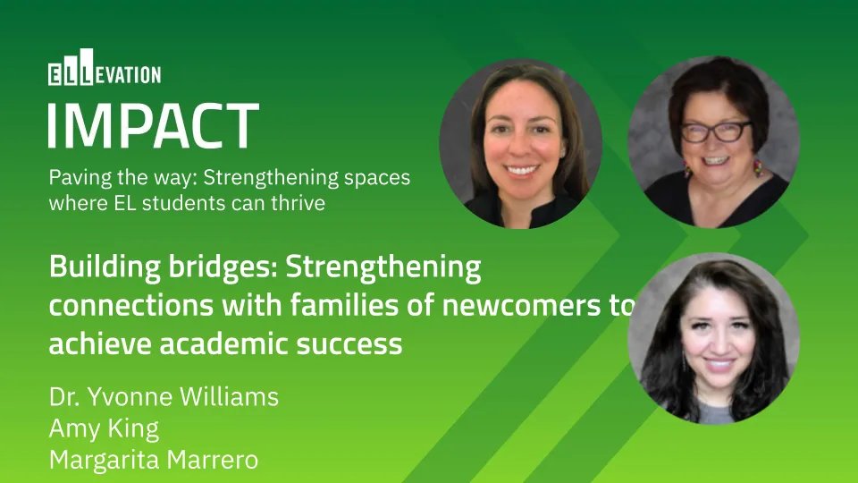 Building bridges: Strengthening connections with families of newcomers to achieve academic success cover image green