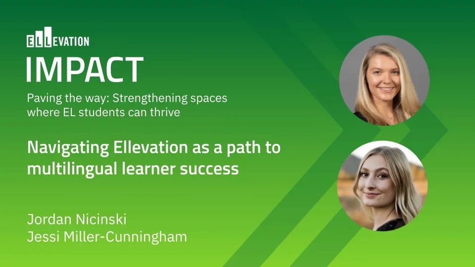 Navigating Ellevation as a path to multilingual learner success cover image green