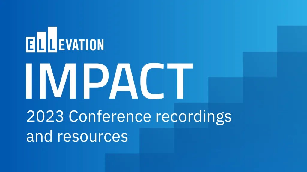 IMPACT 2023 Session recordings and resources