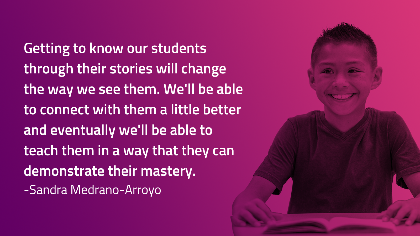 Getting to know our students through their stories will change the way we see them. We'll be able to connect with them a little better and eventually we'll be able to teach them in a way that they can demonstrate the (1).png